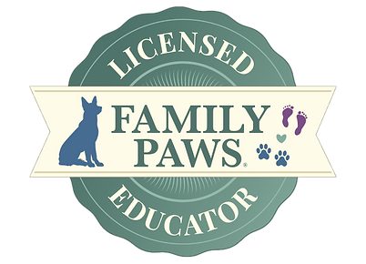 Family Paws License and badge